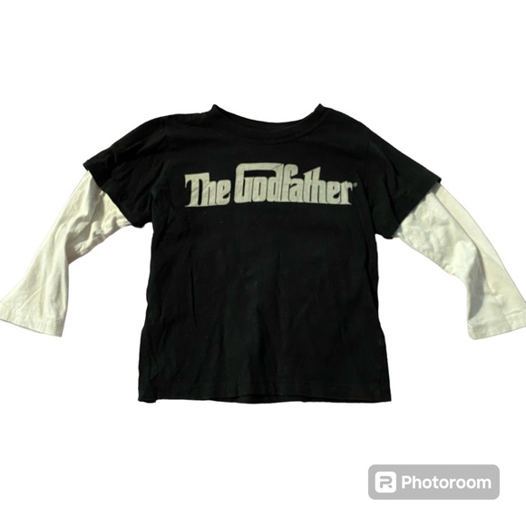 The Godfather Baby Toddler Long Sleeve 2009 Paramount Pictures Size 4T Black - Picture 1 of 4